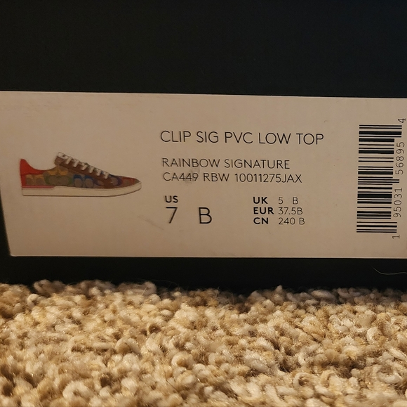 Coach Sneakers Rainbow Signature - Picture 10 of 10